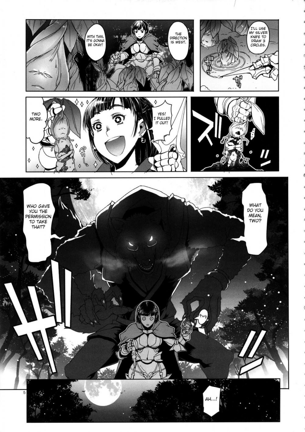 Hentai Manga Comic-Onnakishi Rael to Suzuiro no Mori no Kiba-Read-4